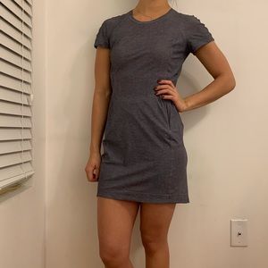 Lululemon gray shift dress